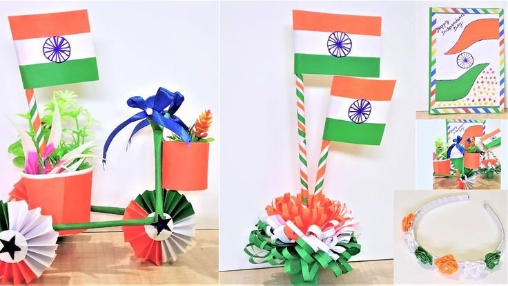 How to Make Beautiful Tricolor Decorations for Independence Day